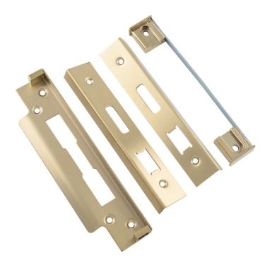 Click Here To Enlarge This Photo Of ARB5105PVD - Carlisle Brass Eurospec Easi-T Rebate Set &lpar;Sash Lock&rpar; to suit British Standard 5 Lever Lock 13mm PVD Stainless Brass
