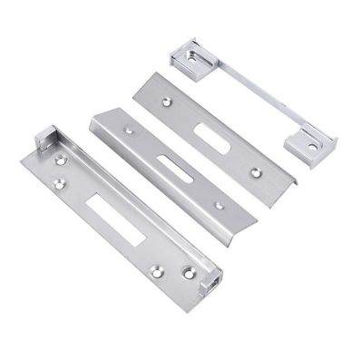 Click Here To Enlarge This Photo Of ARB5205SSS - Carlisle Brass Eurospec Easi-T Rebate Set &lpar;Deadlock&rpar; to suit British Standard 5 Lever Lock 13mm Satin Stainless Steel