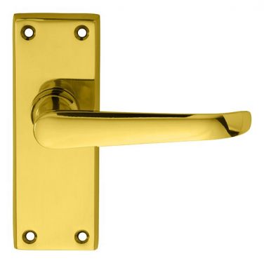 Click Here To Enlarge This Photo Of DL31 - Carlisle Brass 'Ascot' Heavy Victorian Lever Latch Furniture Polished Brass
