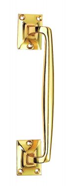Click Here To Enlarge This Photo Of AA92 - Carlisle Brass Pull Handle &lpar;Pub Style&rpar; 250mm Polished Brass