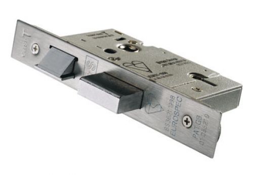 Click Here To Enlarge This Photo Of LSB5530SSS - Carlisle Brass Eurospec Easi-T British Standard 5 Lever Sashlock 76mm Satin Stainless Steel