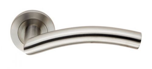 Click Here To Enlarge This Photo Of SWL1196SSS - Carlisle Brass Eurospec 'Dresda' Designer Lever on Round Rose &lpar;G304&rpar; Satin Stainless Steel