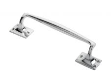 AA92CP - Carlisle Brass Pull Handle &lpar;Pub Style&rpar; 250mm Polished Chrome