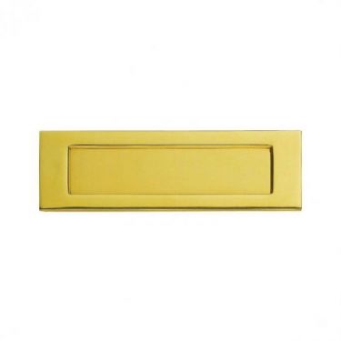 Click Here To Enlarge This Photo Of M36SPVD - Carlisle Brass Victorian Letter Plate &lpar;PVD Stainless Brass&rpar; Size&colon; 255x80mm - c&sol;c&colon; 219mm - Aperture&colon; 184x40mm