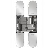 CI001129NIK00 - Carlisle Brass CEAM 1129 3D Concealed Hinge 100 x 22mm &lpar;Max 25kg per 2 hinges&comma; 40 kg per 3 hinges&rpar; Nickel Plated