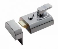 RCN8260SC - Carlisle Brass Eurospec Rim Cylinder Nightlatch 60mm c&sol;w Cylinder Satin Chrome