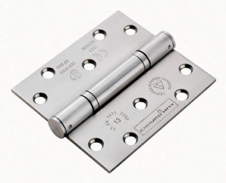 Click Here To Enlarge This Photo Of H2N1102&sol;13SSS - Carlisle Brass Eurospec 100mm x 89mm x 3mm Grade 13 Thrust Bearing Hinges - Satin Stainless Steel