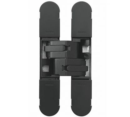 Click Here To Enlarge This Photo Of CI001130VNO00 - Carlisle Brass CEAM 1130 3D Concealed Hinge 134 x 24mm &lpar;Max 40kg per 2 hinges&comma; 60kg per 3 hinges&rpar; Matt Black