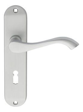 Click Here To Enlarge This Photo Of DL180SC - Carlisle Brass 'Andros' Lever Lock Furniture Satin Chrome
