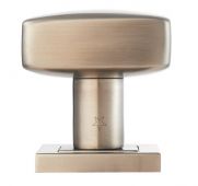SSK1062SSS - Carlisle Brass Eurospec Square Mortice Knobset &lpar;G304&rpar; Satin Stainless Steel