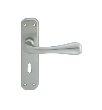Click Here To Enlarge This Photo Of DL410SC - Carlisle Brass 'Eden' Lever Lock Furniture Satin Chrome