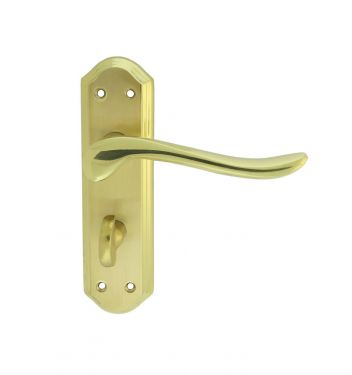 Click Here To Enlarge This Photo Of DL452SBPB - Carlisle Brass 'Lytham' Lever Bathroom Furniture Satin Brass&sol;Polished Brass