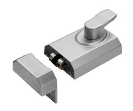 Click Here To Enlarge This Photo Of RCB8260SC - Carlisle Brass Eurospec Rim Cylinder Rollerball Nightlatch 60mm c&sol;w Cylinder Satin Chrome