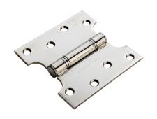 H2N1424BSS - Carlisle Brass Eurospec 102mm x 102mm x 3mm Parliament Hinges c&sol;w Screws Polished Stainless Steel