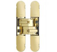 CI001130OTT00 - Carlisle Brass CEAM 1130 3D Concealed Hinge 134 x 24mm &lpar;Max 40kg per 2 hinges&comma; 60kg per 3 hinges&rpar; Polished Brass