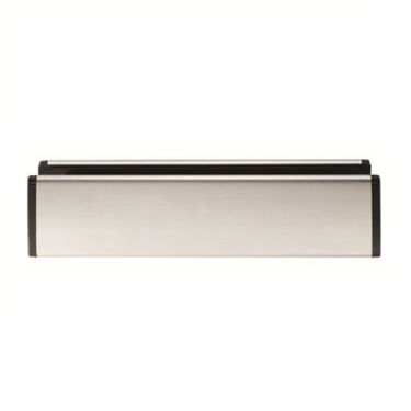 Click Here To Enlarge This Photo Of SWE1050SSS - Carlisle Brass Eurospec Sleeved Letter Plate Satin Stainless Steel - Size&colon; 300x70mm - c&sol;c&colon; 272mm - Aperture&colon; 260x47mm