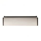 SWE1050SSS - Carlisle Brass Eurospec Sleeved Letter Plate Satin Stainless Steel - Size&colon; 300x70mm - c&sol;c&colon; 272mm - Aperture&colon; 260x47mm