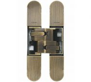 CI001230BRS00 - Carlisle Brass CEAM 1230 3D Invisible Hinge 130 x 30mm &lpar;Max 50kg per 2 hinges&comma; 70kg per 3 hinges&rpar; Antique Satin Bronze
