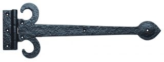 LF5519C - Carlisle Brass Ludlow Foundries Sword Hinges 457mm Black Antique