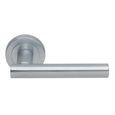 Click Here To Enlarge This Photo Of AQ4SC - Carlisle Brass Manital 'Calla' Lever on Round Rose Satin Chrome