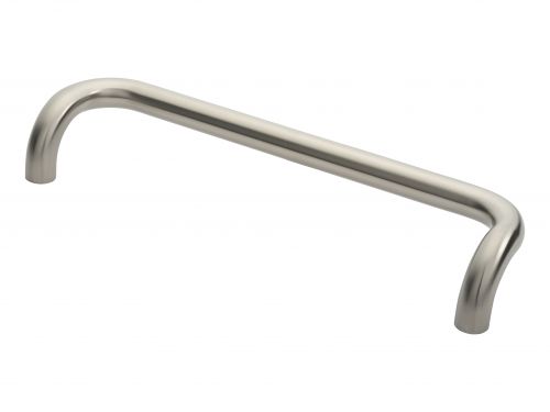 Click Here To Enlarge This Photo Of PCC1450SSS - Carlisle Brass Eurospec 450mm x 30mm Cranked Pull Handle &lpar;G316&rpar; Satin Stainless Steel