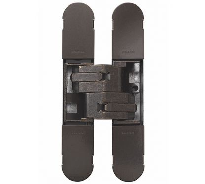 Click Here To Enlarge This Photo Of CI001131BRO00 - Carlisle Brass CEAM 1131 3D Concealed Hinge 160 x 32mm &lpar;Max 80kg per 2 hinges&comma; 120kg per 3 hinges&rpar; Matt Bronze