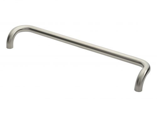 Click Here To Enlarge This Photo Of PCC1600SSS - Carlisle Brass Eurospec 600mm x 30mm Cranked Pull Handle &lpar;G316&rpar; Satin Stainless Steel