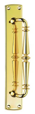 Click Here To Enlarge This Photo Of PF106 - Carlisle Brass Pull Handle &lpar;Ornate&rpar; 380 x 65mm Polished Brass