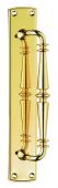 PF106 - Carlisle Brass Pull Handle &lpar;Ornate&rpar; 380 x 65mm Polished Brass