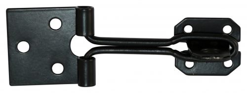 Click Here To Enlarge This Photo Of TIMCO WHS4BP - Wire Pattern Hasp-Staple Black 4"