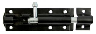 TIMCO TBS3BP - Straight Tower Bolt Black 3"