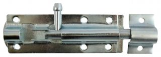 TIMCO TBS4ZP - Straight Tower Bolt Zinc 4"