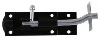 TIMCO TBN4BP - Necked Tower Bolt Black 4"