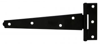 TIMCO LTH8B - Light Tee Hinge &lpar;Sold in pairs&rpar; Black 8"