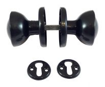 TIMCO 427212 - Plastic Rim&sol;Mortice Knob Set 50mm