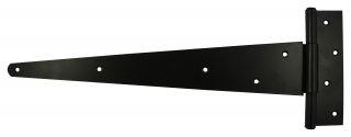 TIMCO STH12B - Strong Tee Hinge &lpar;Sold in pairs&rpar; Black 12"
