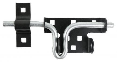 Click Here To Enlarge This Photo Of TIMCO 287114 - Slide Action Padbolt Black 7&period;2"