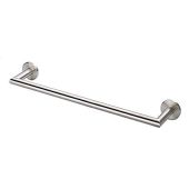 LX22BSS - Carlisle Brass - De L'eau Stainless Steel 600mm Single Towel Rail &lpar;G316&rpar; Bright Stainless Steel