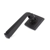 50060 From The Anvil Aged Bronze Avon Round Lever on Rose Set &lpar;Square&rpar; - Unsprung