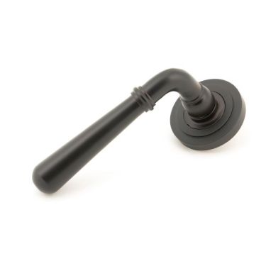 Click Here To Enlarge This Photo Of 50030 From The Anvil Aged Bronze Newbury Lever on Rose Set &lpar;Art Deco&rpar; - Unsprung