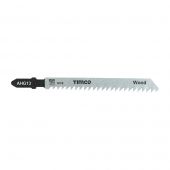 TIMCO AHG13 - 5pcs HCS Jigsaw Blades for Wood &lpar;T111C Bosch equiv&period;&rpar;