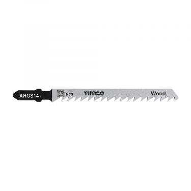 Click Here To Enlarge This Photo Of TIMCO AHGS14 - 5pcs HCS Jigsaw Blades for Wood &lpar;T144D Bosch equiv&period;&rpar;