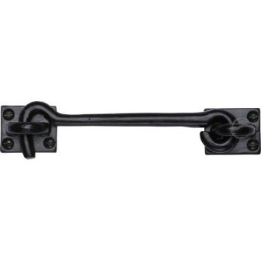 Click Here To Enlarge This Photo Of FB154 106 M&period;Marcus Black Iron Rustic Cabin Hook 4"