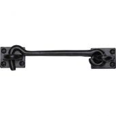 FB154 106 M&period;Marcus Black Iron Rustic Cabin Hook 4"