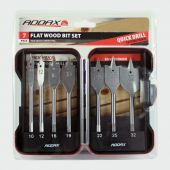 TIMCO F7SET - 7pc Flat Wood Bit Set