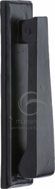 Click Here To Enlarge This Photo Of FB338 M&period;Marcus Black Iron Rustic Door Knocker