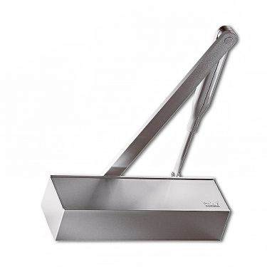 Click Here To Enlarge This Photo Of DORMA TS72V EN&period;2-4 Satin Stainless Steel Overhead Door Closer with Square Cover