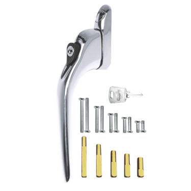 Click Here To Enlarge This Photo Of AS10612 - ASEC Multi-Spindle Espag Handle Repair Kit - Polished Chrome