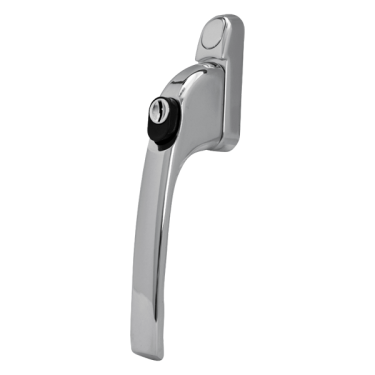 Click Here To Enlarge This Photo Of CH18394 - CHAMELEON Adaptable Inline Window Espag Handle 15mm - 55mm - Polished Chrome
