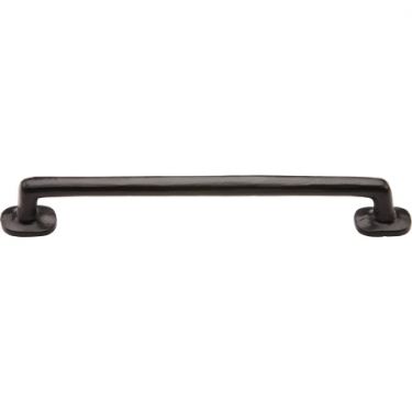 Click Here To Enlarge This Photo Of FB376 254 M&period;Marcus Black Iron Rustic Cabinet Pull Traditional Design 254mm ctc